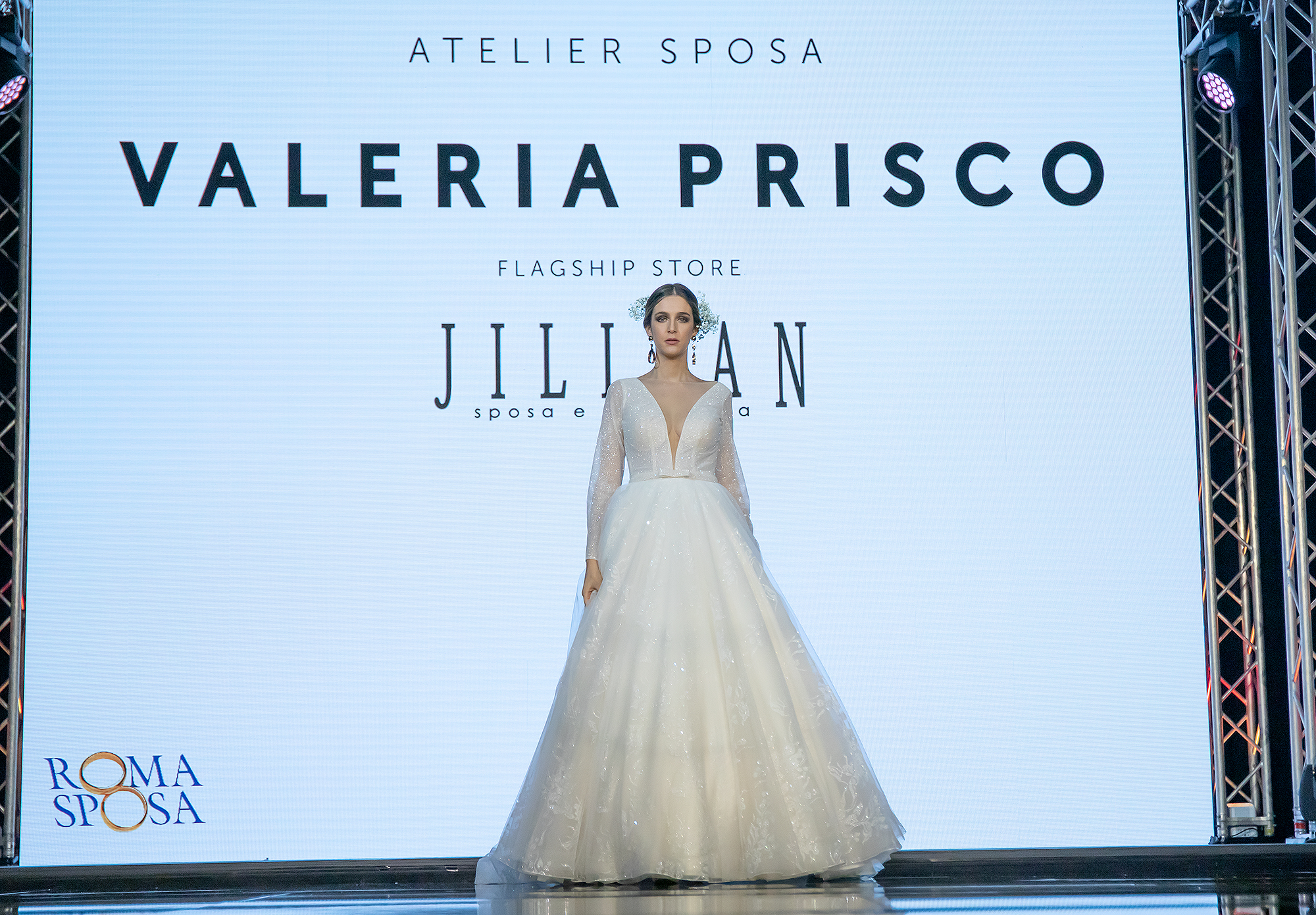 Valeria Prisco Atelier  per Jillian a Roma Sposa 2021