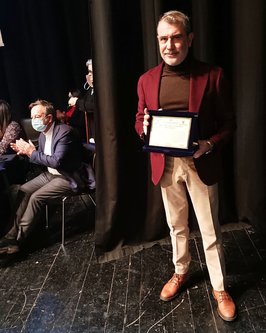 premiazione Michele Miglionico premiazione Michele Miglionico
