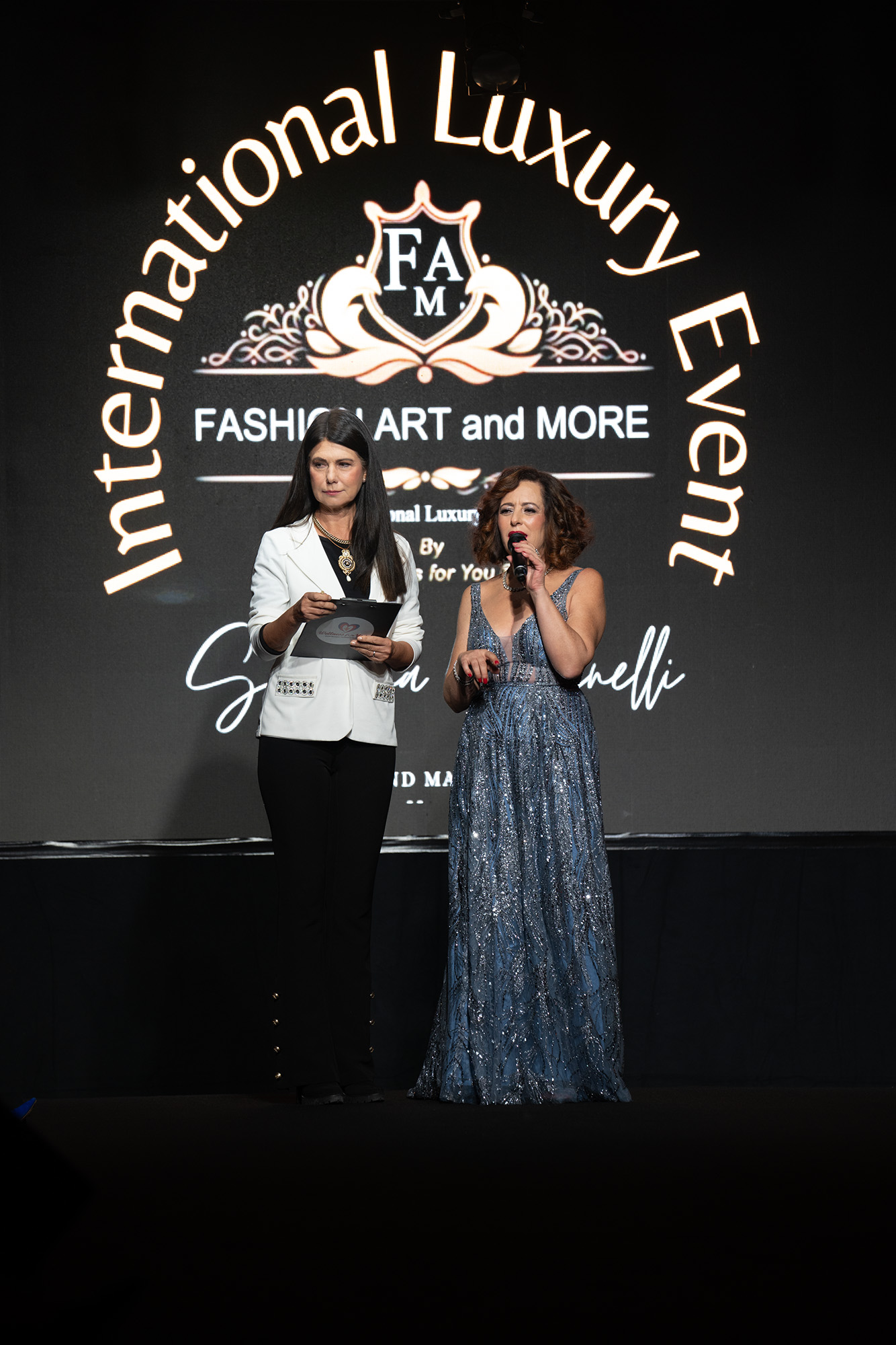 Brand Manager Sabrina Spinelli con Susanna Messaggio