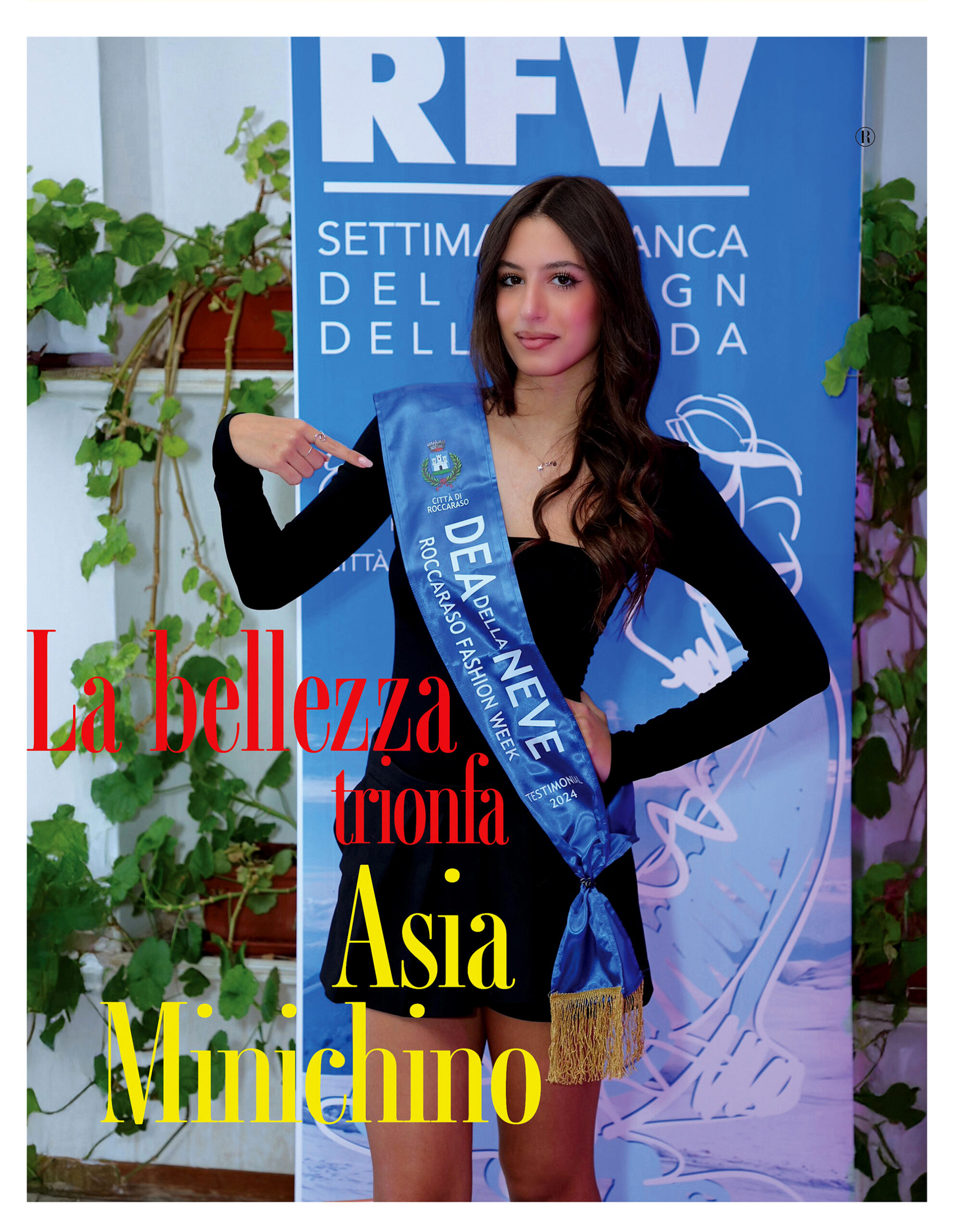 Asia Minichino DEA DELLA NEVE 2024